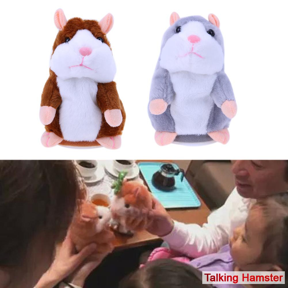 electric hamster doll talking plush toy