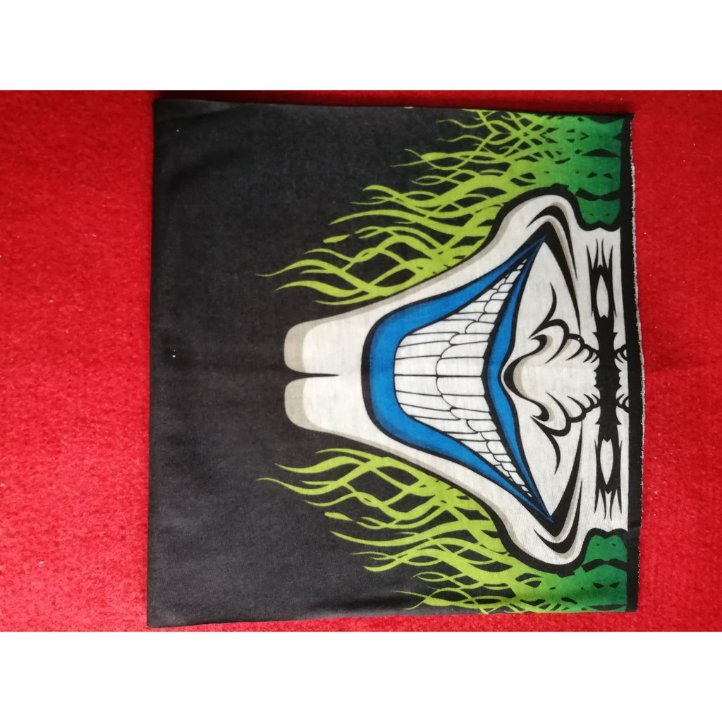 JOCKER PRINTED BLACK MULTI-FUNCTIONAL SCARF สําหรับ
