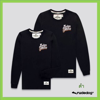 Rudedog เสื้อแขนยาว ชาย หญิง รุ่น Bubble21 สีดำ