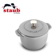 STAUB 16cm cast iron enamel pot, non-stick rice kettle, braised, stewed, fried HEvC