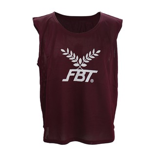 FBT เสื้อเอี้ยมฟุตบอลสีล้วน เนื้อผ้าไมโครโพลีเอสเตอร์ 100% ใส่สบาย ระบายเหงื่อได้ดี เหมาะสำหรับเล่นกีฬา รหัส 109123