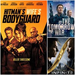 DVD หนังใหม่ Hitmans Wife’s Bodyguard / INFINITE / The Tomorrow War : 2021 # หนังฝรั่ง - ซับ.ไทย #แพ็คสุดคุ้ม