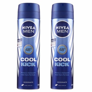 สเปร์ยระงับกลิ่นกาย นีเวีย คลู คิก ขนาด 150 มล. Nivea Cool Kick x 2 ขวด