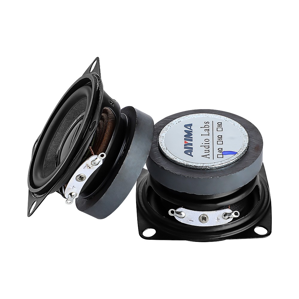 AIYIMA 2Pcs 4-Ohm 5W Subwoofer HIFI 2-Inch Full Range Speaker Mini Woofer Speakers DIY Audio Subwoofer Loudspeaker