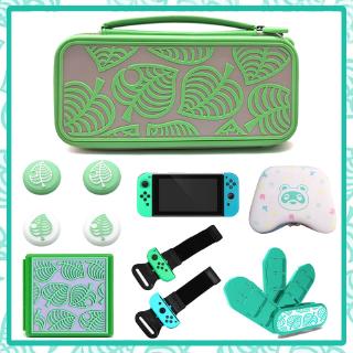 Nintend Switch Game Card Case Storage Bag Animals Crossing Cover Shell  For NS Gaming Console JoyCon Thumb Grip Cap