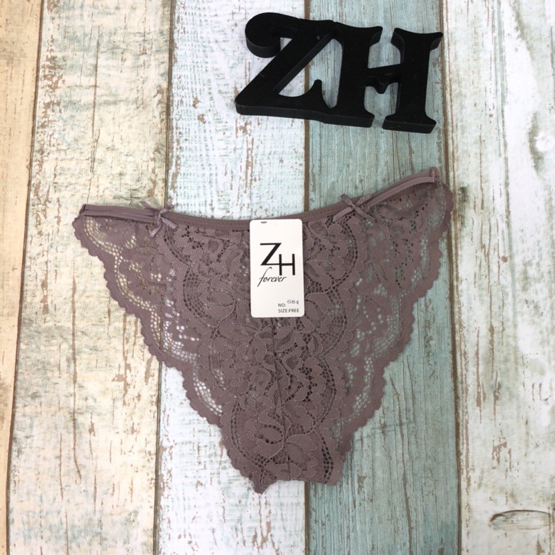 กางเกงชั้นในลูกไม้บิกินี💥💥ZH.684 - รูปที่ 4
