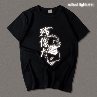 เสื้อยืดลําลอง ผ้าฝ้าย 100% แขนสั้น พิมพ์ลายอนิเมะ YuYu Hakusho สําหรับทุกเพศSize S-5XL