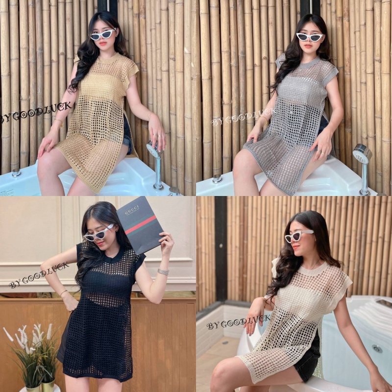 SpinnyHouse   เสื้อคลุม ‼️สาวอวบใส่ได้จ้า‼️ ใส่คลุมกันแดดกันลม ใส่คู่กับสายเดี่ยวตัวเก่ง เริ่ด เสื้อคลุม รุ่น กันแดด