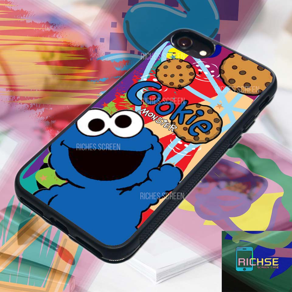 เคส Cookie Monster iPhone 12 iPhone11 iPhone X iPhone 8 iPhone 7  GOT 7 เคสหลังกระจก Tempered Glass ไอโฟน