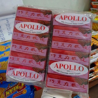 Apollo ช็อกโกแลตแดง ยกแพ็คสุดคุ้มราคาถูก