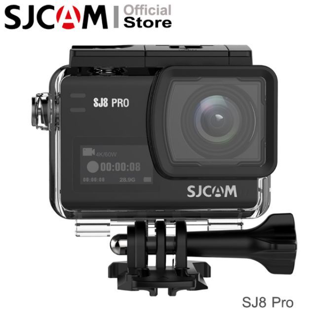 SJCAM SJ8 Pro 4K60fps Sports Camera Waterproof Anti-Shake Dual Touch Screen WiFi Action Camera กล้อง