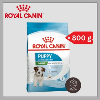 Royal canin รอยัล คานิน อาหารสุนัข สูตร Mini Puppy ลูกสุนัขพันธุ์เล็ก ขนาด 800 กรัม