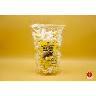 Mungmee Snack : ลูกอมไทยรสนม-ทุเรียน 300 กรัม Milk Toffee - Durian Flavor 300g.