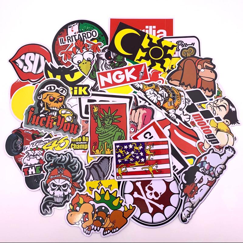 40pcs Mixed funny brand DIY Sexy stickers for Home decor laptop sticker decal skateboard doodle Car Motorcycle Bicycle