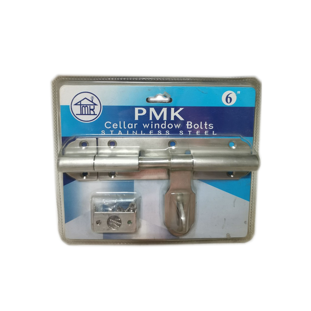 กลอนขวาง PMK 81-PMK-SS 6" SS | PMK | 81-PMK-SS กลอนประตู อุปกรณ์ประตู ประตูและหน้าต่าง