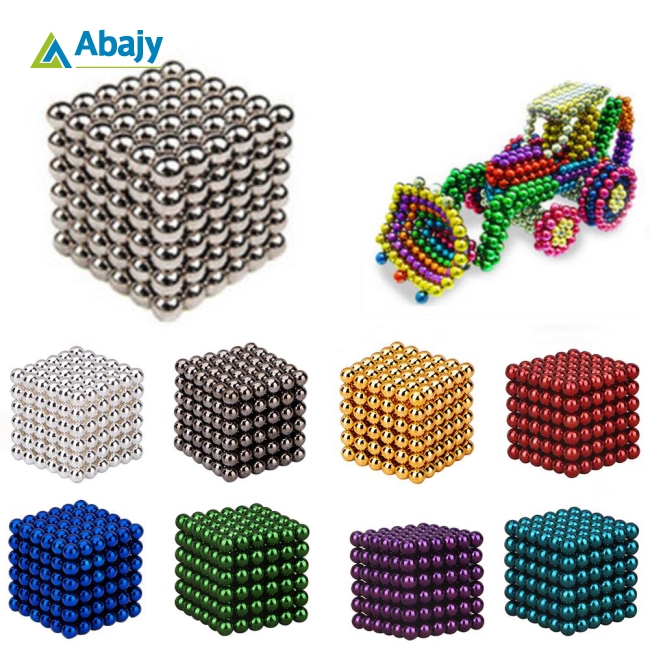 (In stock)216Pcs 5mm DIY Magic Magnet Magnetic Blocks Balls Sphere Cube ...