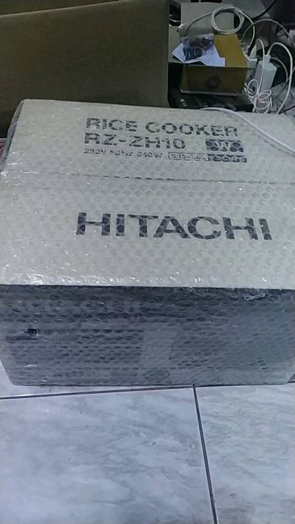 HITACHI หม้อหุงข้าว รุ่น RZ-ZH10 1 ลิตร 5โปรแกรม:ข้าวหอมมะลิ ข้าวกล้อง  ข้าวขาว ข้าวต้ม/โจ๊ก และนึ่ง RZZH10 ZH10 | Shopee Thailand