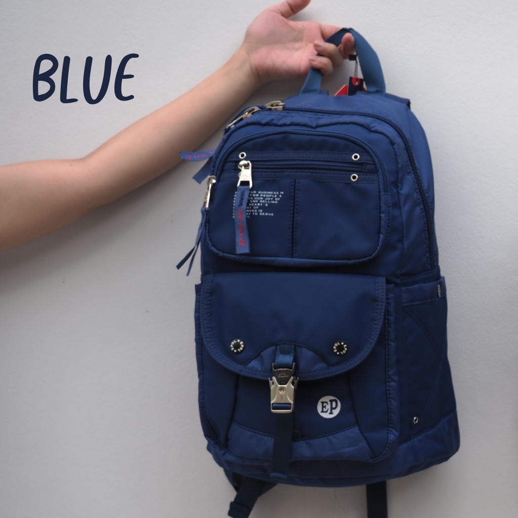กระเป๋าเป้ Epol Backpack 13นิ้ว , 15นิ้ว Blue