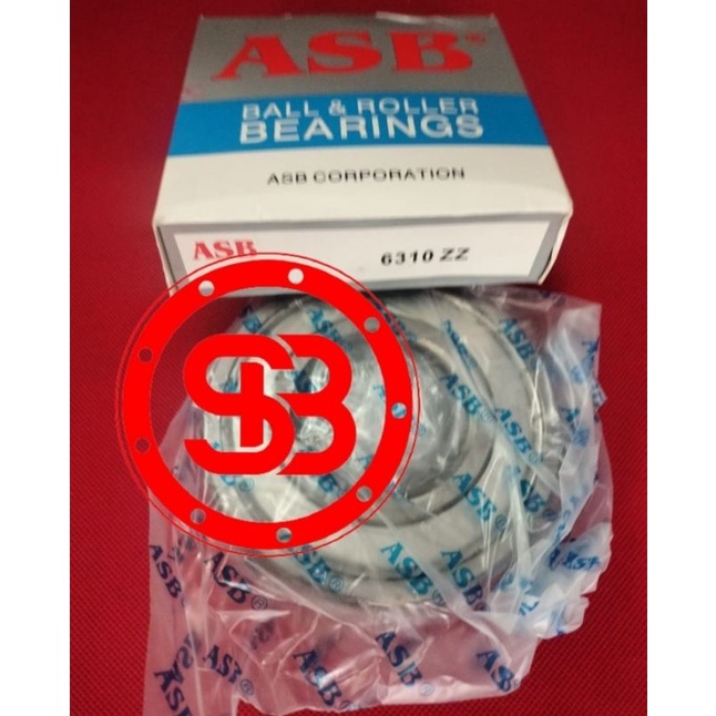 แบริ่ง 6310 ZZ ASB**