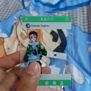 พร้อมส่ง พวงกุญแจดาบพิฆาตอสูร Kimetsu no yaiba พวงกุญแจไฮคิว Haikyuu Hinata Karasuno