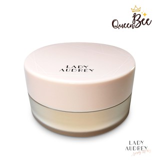 Lady Audrey แป้งฝุ่น Loose Powder สีอมชมพู 001 Peach Parfait 6.5g