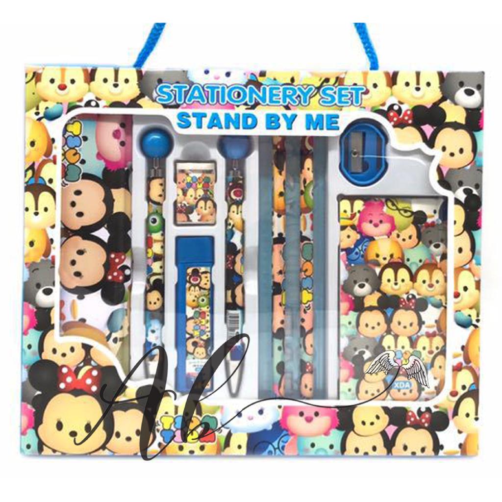 ชุดเครื่องเขียน ลายการ์ตูน Angel Baby Tsum