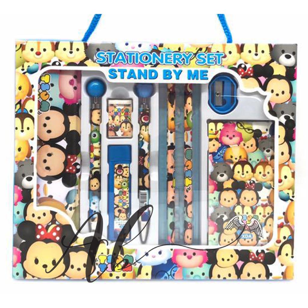 ชุดเครื่องเขียน ลายการ์ตูน Angel Baby Tsum