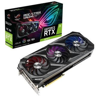 ASUS VGA (การ์ดแสดงผล) ROG STRIX RTX3070TI O8G GAMING - 8GB GDDR6X [LHR] (ROG-RTX3070TI-O8G-V2-GAMING) Warranty3Years