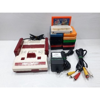 เครื่อง FC Famicom แท้ Japan Original แปลง AV แล้ว พร้อมตลับ 150 in 1 เกมส์ไม่ซ้ำ แฟมิคอม Family Computer