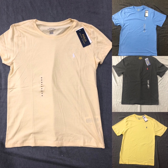 Polo Ralphlauren แท้💯% เสื้อยืดโปโล คอกลม ของแท้