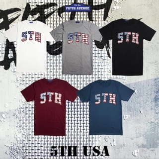 SALE!!  5th ave T-shirt ลายเท่ๆเนื้อผ้านุ่ม
