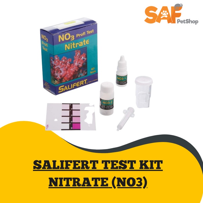 SALIFERT TEST KIT NO3 NITRATE SEA WATER AQUARIUM