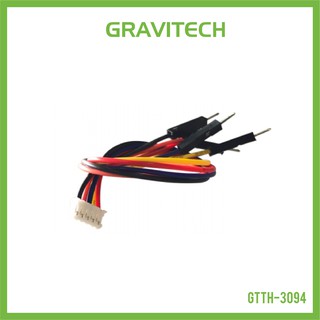 [Gravitechthai]5-PIN JST 1.5mm Pitch to Dupont Male 26AWG for SPS30 - 15cm