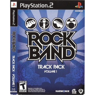 แผ่นเกมส์ Rock Band - Track Pack Volume 1 PS2 Playstation 2 คุณภาพสูง ราคาถูก