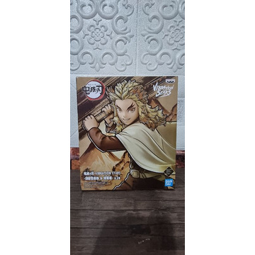 Figure Kimetsu no Yaiba - Vibration Stars -Kyojuro Rengoku- ลิขสิทธิ์แท้ Banpresto Toreba ญี่ปุ่น
