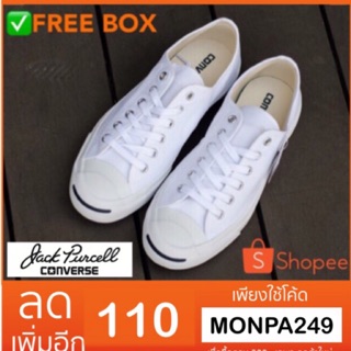 🔥[ฟรีกล่อง แท้100%]  Converse jack คอนเวิร์ส แจ๊ค (FREE BOX)