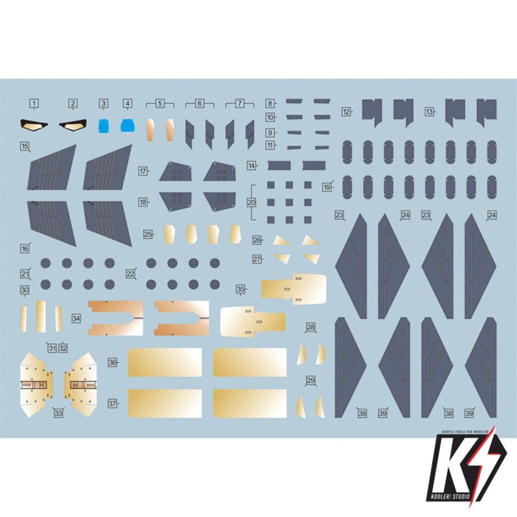 EVO FM Freedom Gundam Ver.GCP Water Decals