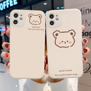 เคสโทรศัพท์มือถือ Tpu นิ่ม ปิดด้านหลัง ป้องกันเลนส์ ลายหมีน่ารัก สําหรับ Samsung A52S 5g Cases S22 Ultra S20 FE S21 A53 5g A10 A12 A21S A32 A50 A51 A71 A11 A72 A33 A03 A13 A73 S22 Plus