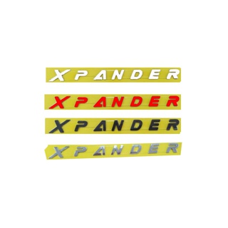 โลโก้ 3D Xpander ขาว,แดง,ดำ,ชุบ