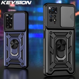 Keysion เคสโทรศัพท์มือถือ กันกระแทก กันรอยกล้อง ลาย Global Version สําหรับ Redmi Note 11 11S 11 Pro 5G Xiaomi Redmi Note 11 Pro 5G