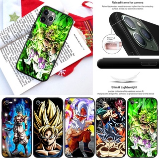 เคสโทรศัพท์มือถือ ลายการ์ตูนอนิเมะ Dragon Ball สําหรับ iPhone 5 5S 6 6S 7 8 11 Pro Max Plus SE XR IJ5