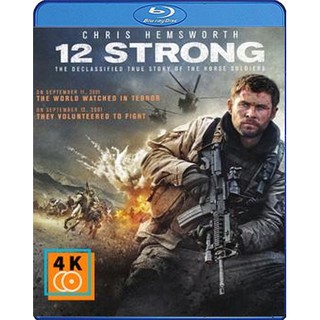 หนัง Blu-ray 12 Strong (2018) 12 ตายไม่เป็น