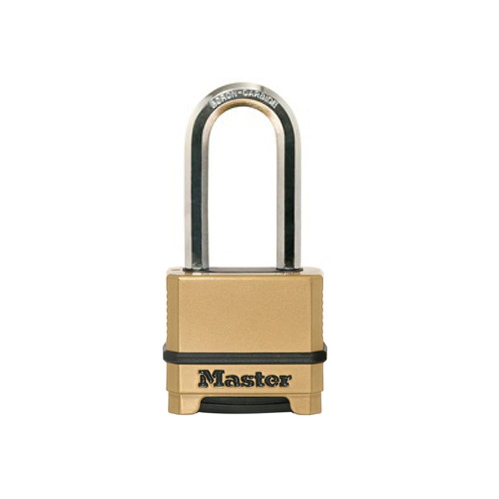 กุญแจรหัส MASTER LOCK M175EURDLH 51 MM สีทองเหลือง COMBINATION PADLOCK MASTER LOCK M175EURDLH 51MM YELLOW