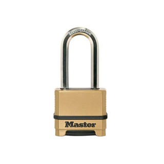 กุญแจรหัส MASTER LOCK M175EURDLH 51 MM สีทองเหลือง COMBINATION PADLOCK MASTER LOCK M175EURDLH 51MM YELLOW