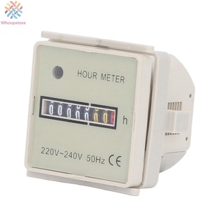 WHOOPS~Hour Meter ABS AC 220-240V High Accuracy Timer For Industrial Timing Systems#whoopstore