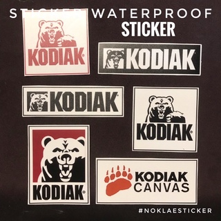 Sticker KODIAK camping สติกเกอร์เคลือบด้านกันน้ำคุณภาพดีส่งเร็วทันใจ