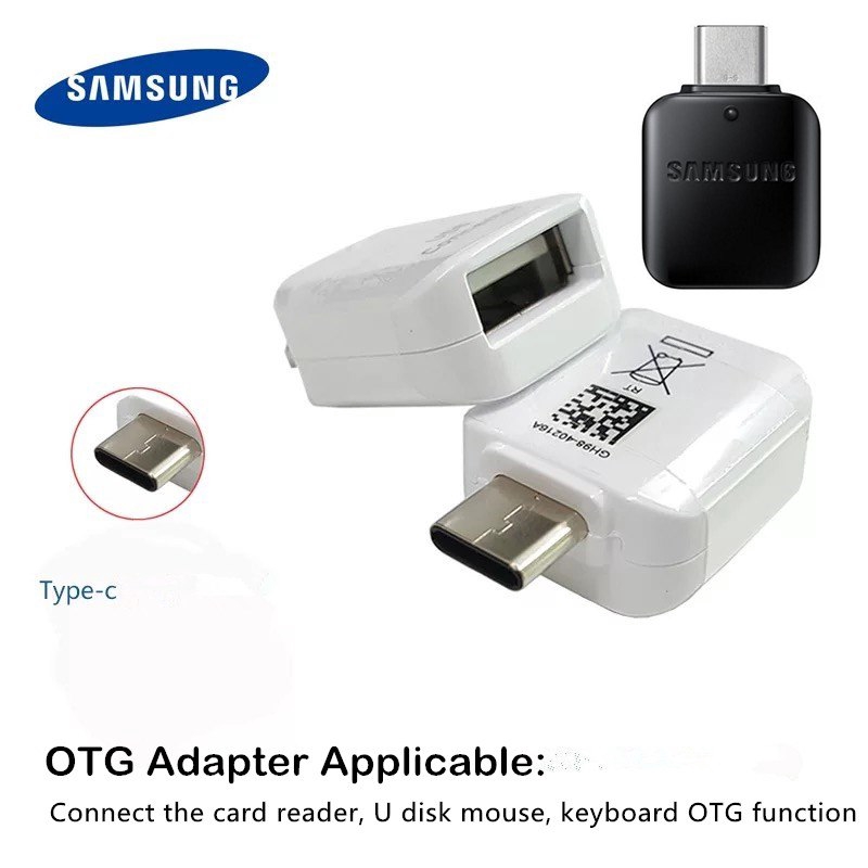 SAMSUNG ของแท้ 100% อะแดปเตอร์แปลงแฟลชไดรฟ์ USB 3.0 OTG Type-C สําหรับ Galaxy Note 20 S9 Note 10 8 9