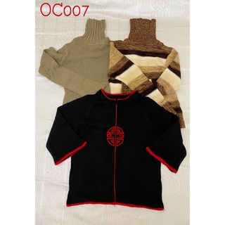 2NEN062 ส่งต่อ เสื้อคลุม เสื้อหนาว (OC007) มือ 2