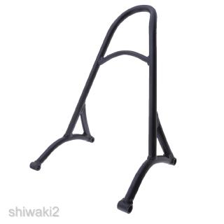 [SHIWAKI2] Black Short Sissy Bar Backrest For Harley Sportster Iron 883 XL 04-16 Custom