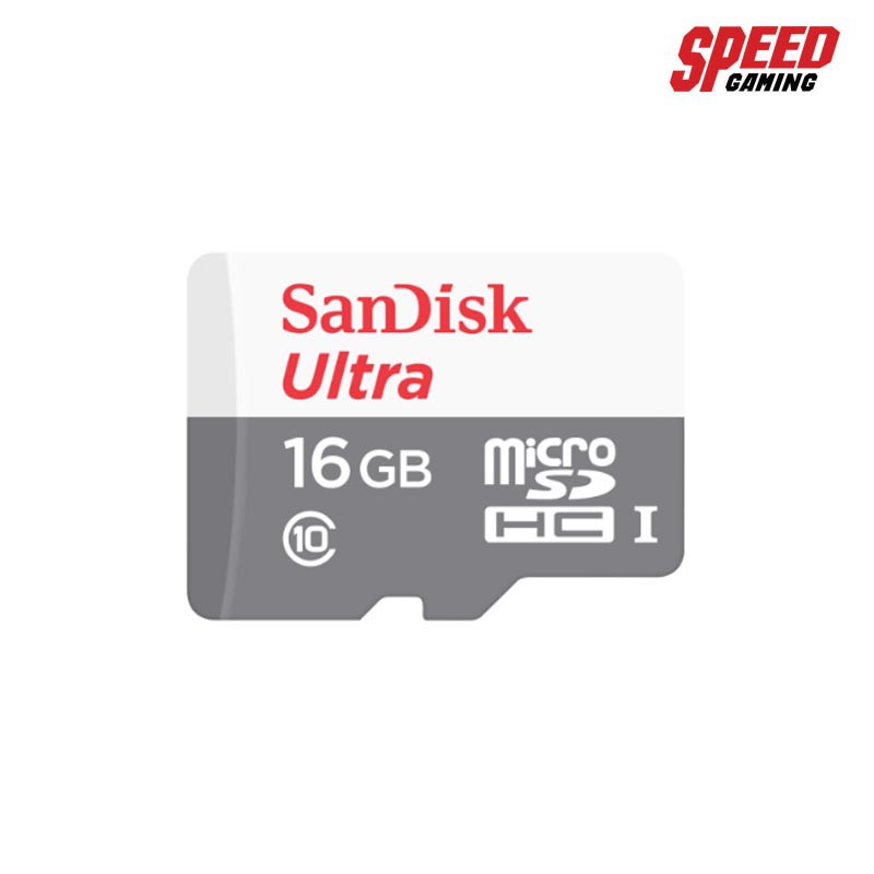 SANDISK SDSQUNS-016G-GN3MN CARD MICRO SD 16GB ULTRA CLASS10 SPEED UP TO 80MB/SEC (NO Adaptor)